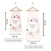 Christian Bible Verse He Will Sustain You Print Apron Flower Women Men Kitchen Work Clothes BBQ Home Cooking Cleaning Aprons 5
