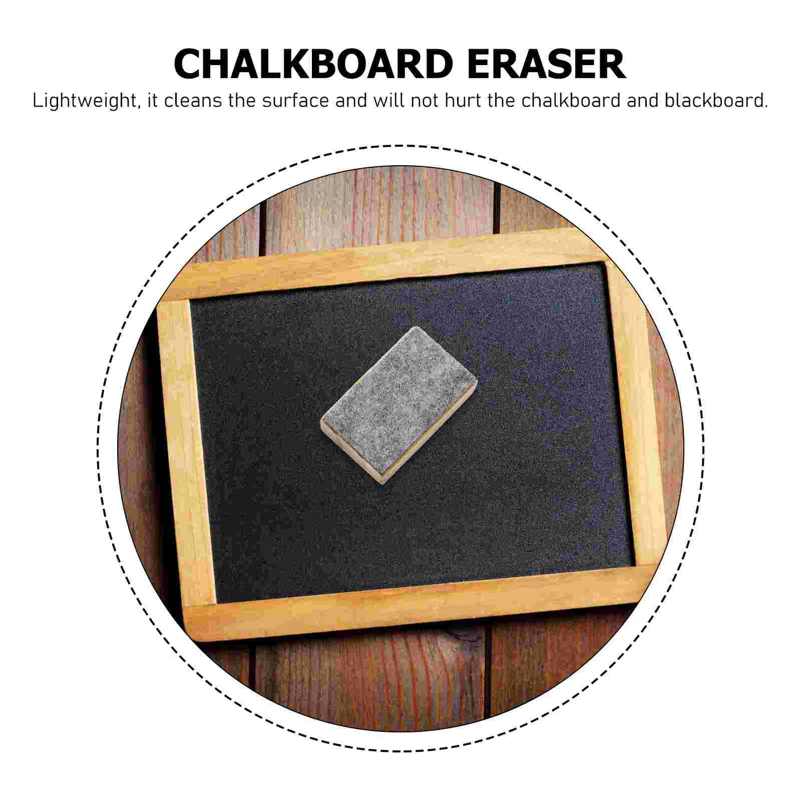 20 Pcs Small Blackboard Eraser Dry School Whiteboard Eraser Magneticboard Cleanerboard Wiper Cleaner Magnetic Felt