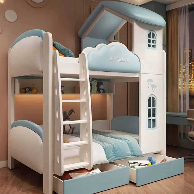 Handrail Bed Safety Children Luxury Kids Boy Child Lightweight Strollers Activities Baby Beds Low Loft Care Tools Mother Car