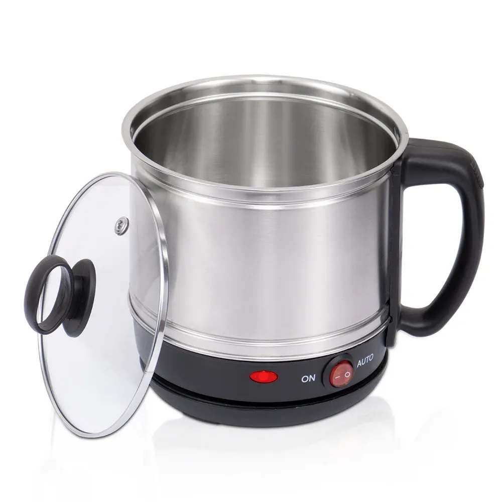 Description Picture 5 of itemPortable Electric Cooker Saucepan Cooking Shabu Pot Hot Pot Mini Electric Pan Small Ramen Pot Heated Mug Heating Boiling Cup