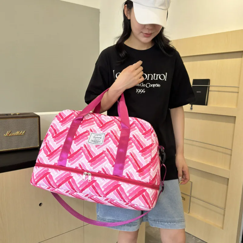 Large Capacity Travel Sports Bag Fitness Storage Bag Accommodation Waiting for Production Dry Wet Dual Purpose Shortterm Travel