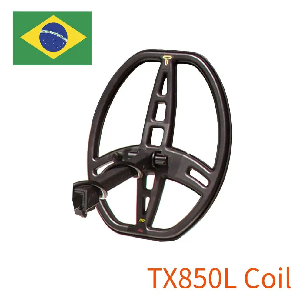 Professional Underground Gold Metal Detector TX850L CPU Control Box  Coil Rod Armrest Assembly Accessories 3