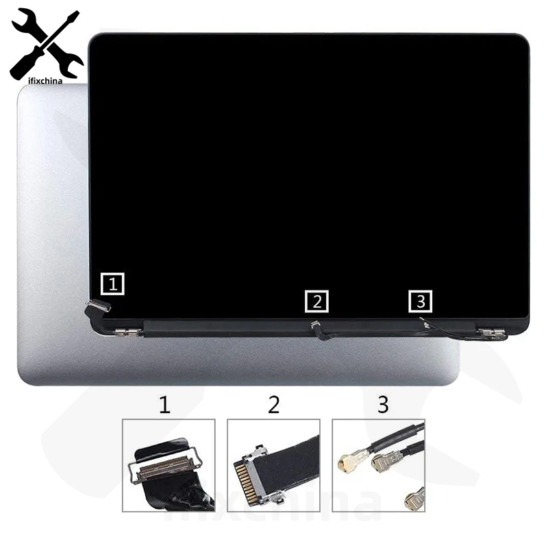 Ifixchina A1502 Schermo Lcd Per Macbook Pro Lcd Lec Schermo Display 13.3 Pollici Laptop 2013-2015 Anni