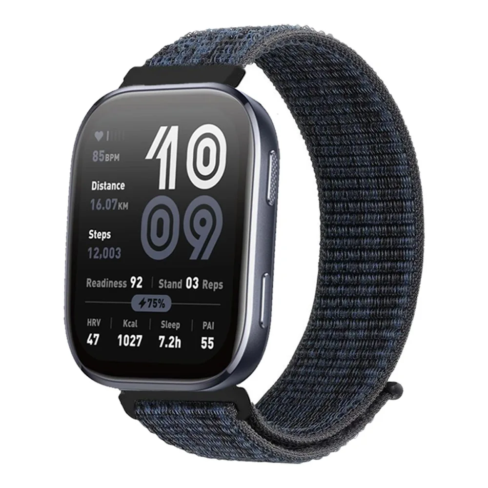 Breathable Nylon Watch Band, 20mm/22mm Strap