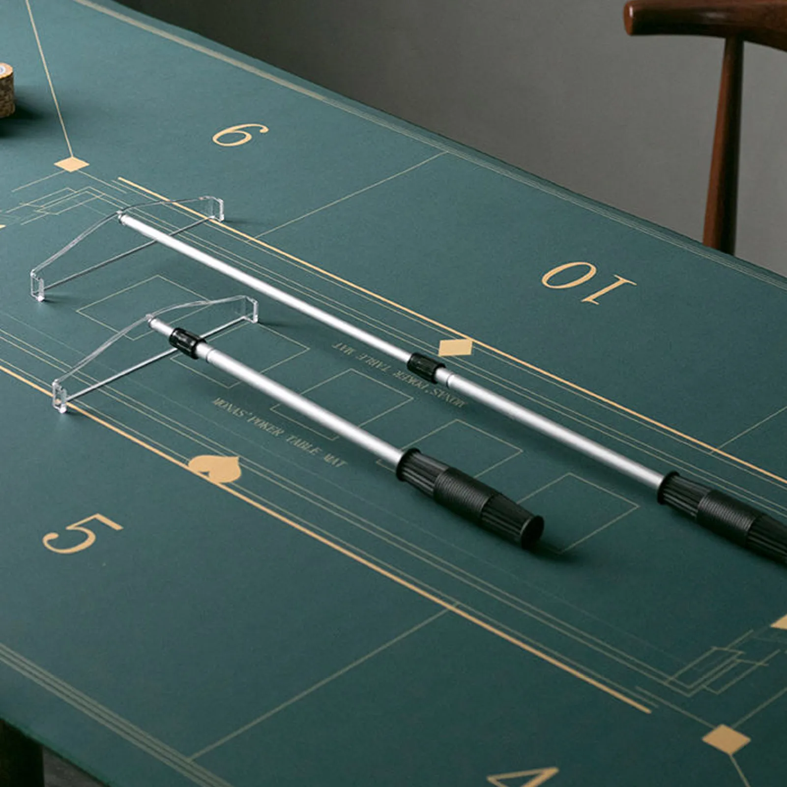 ポーカーチッププッシュ格納式チップスティックプッシャーポーカー