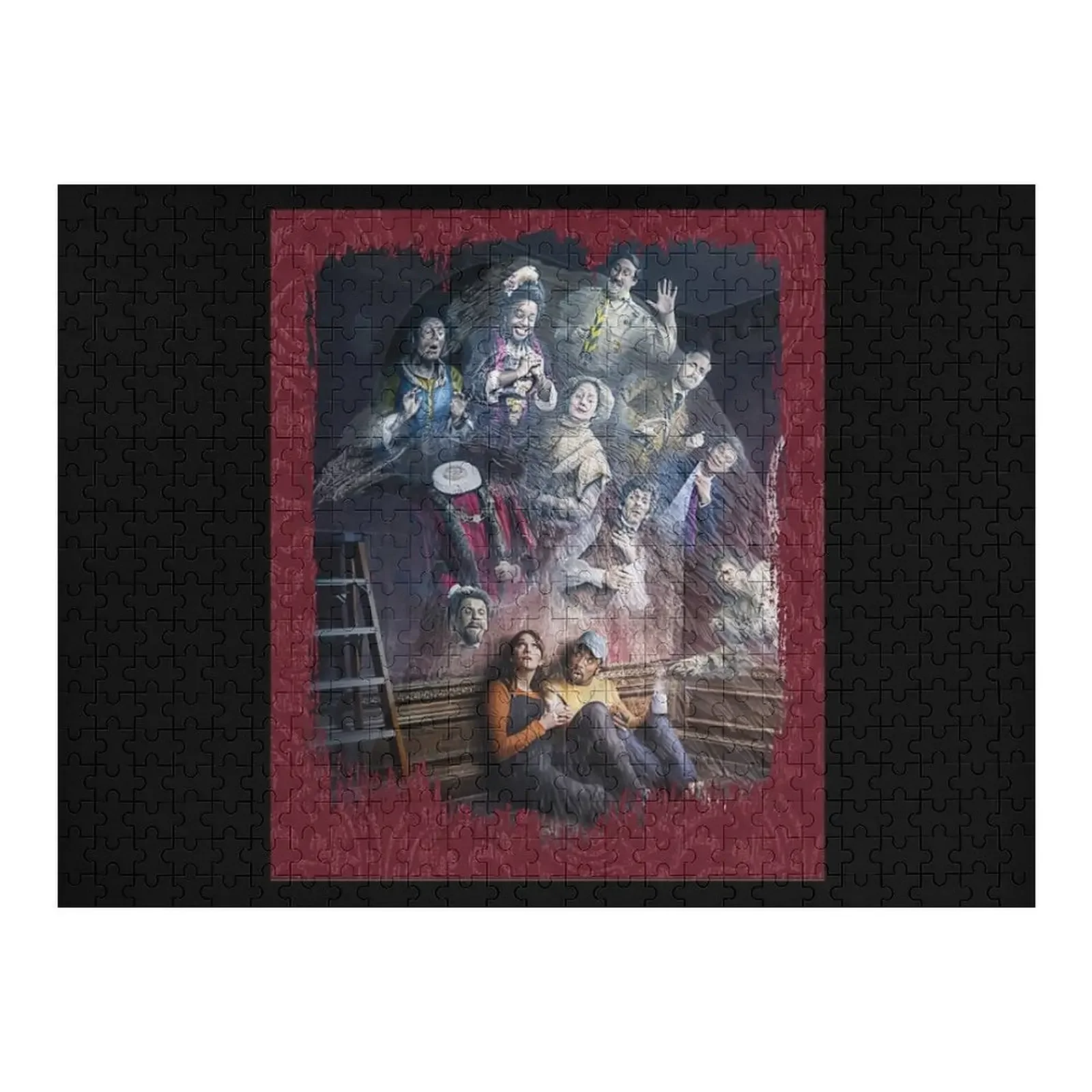 

BBC Ghost Jigsaw Puzzle Custom Jigsaw Iq Toddler Toys Wooden Decor Paintings Puzzle