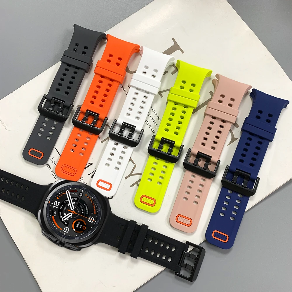 Premium Ocean Silicone Breathable Sport Band – Ultra Comfort & Style