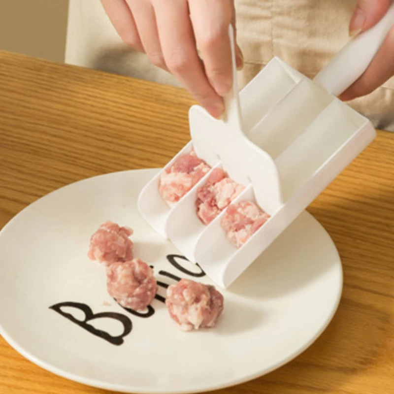 Creative Kitchen Triple Meatball Maker Useful Meatball Maker Machine Fish Ball Set DIY Home Cooking Tool Kitchen Accessories