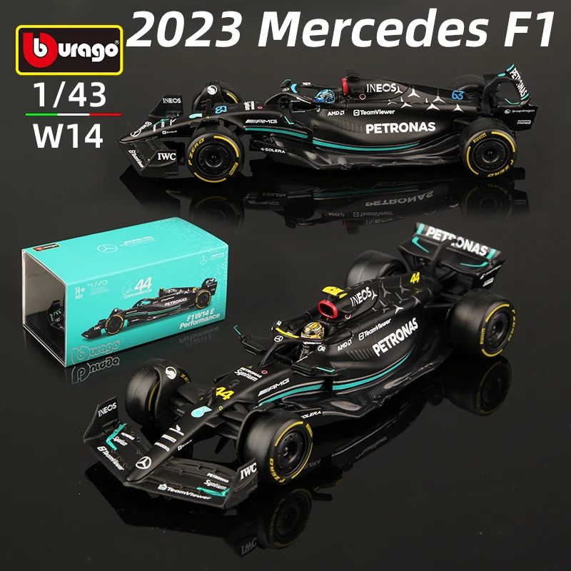 Bburago 1:43 W14 44 # Equipe Hamilton Mercedes-AMG Petronas