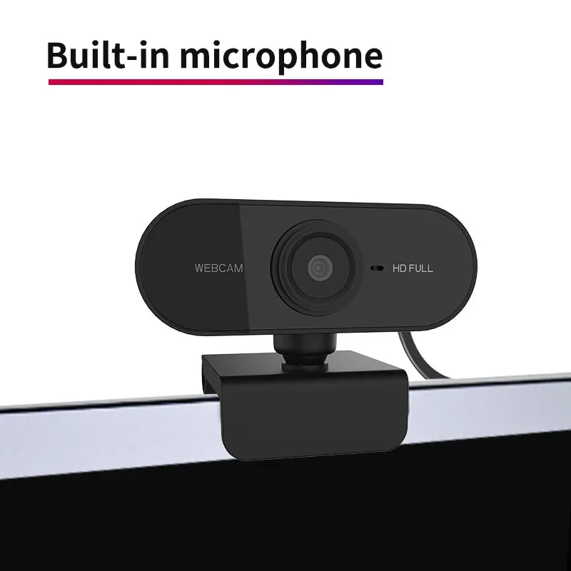 Pc Webcam Computer Camera P HD USB Built In Microphone USB Network