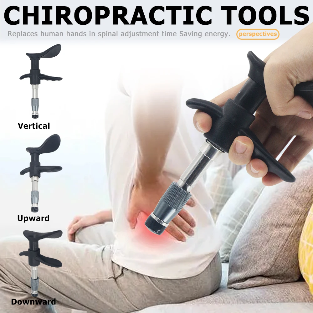 300N Chiropractic Adjusting Gun Spine Massage Tools Therapy Correction Spinal Limb Pain Relief Manual Body Massager New 2025