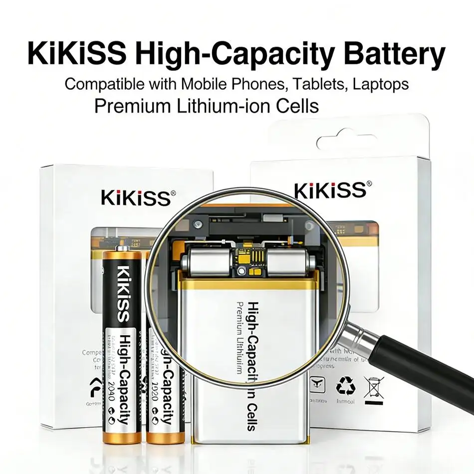 Vue de dessus de la batterie de rechange IS360XB 1200mAh pour Insta360 ONE X.