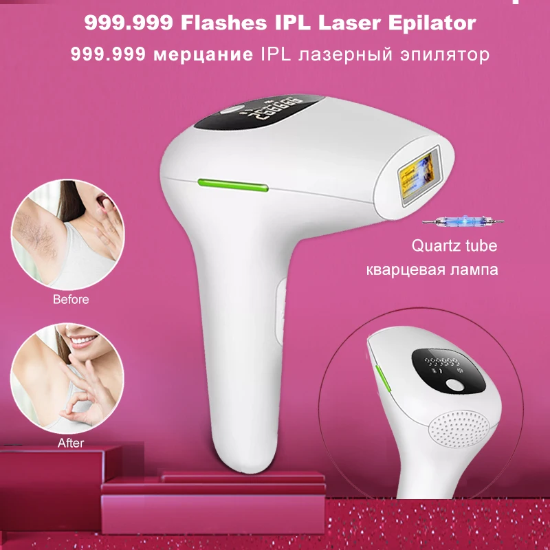 999900 błyski 5 poziomów depilator laserowy permanentny IPL