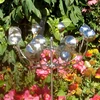 Metal Wind Spinner Garden  Rotating Windmill with Stake Outdoor Yard Sculpture Decoration Garden Lawn Windmill 5
