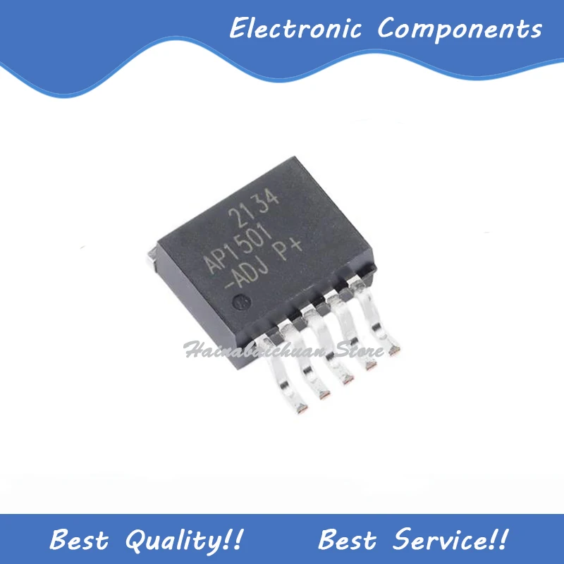 

10 шт./партия, задняя панель AP1501-ADJ TO263-5