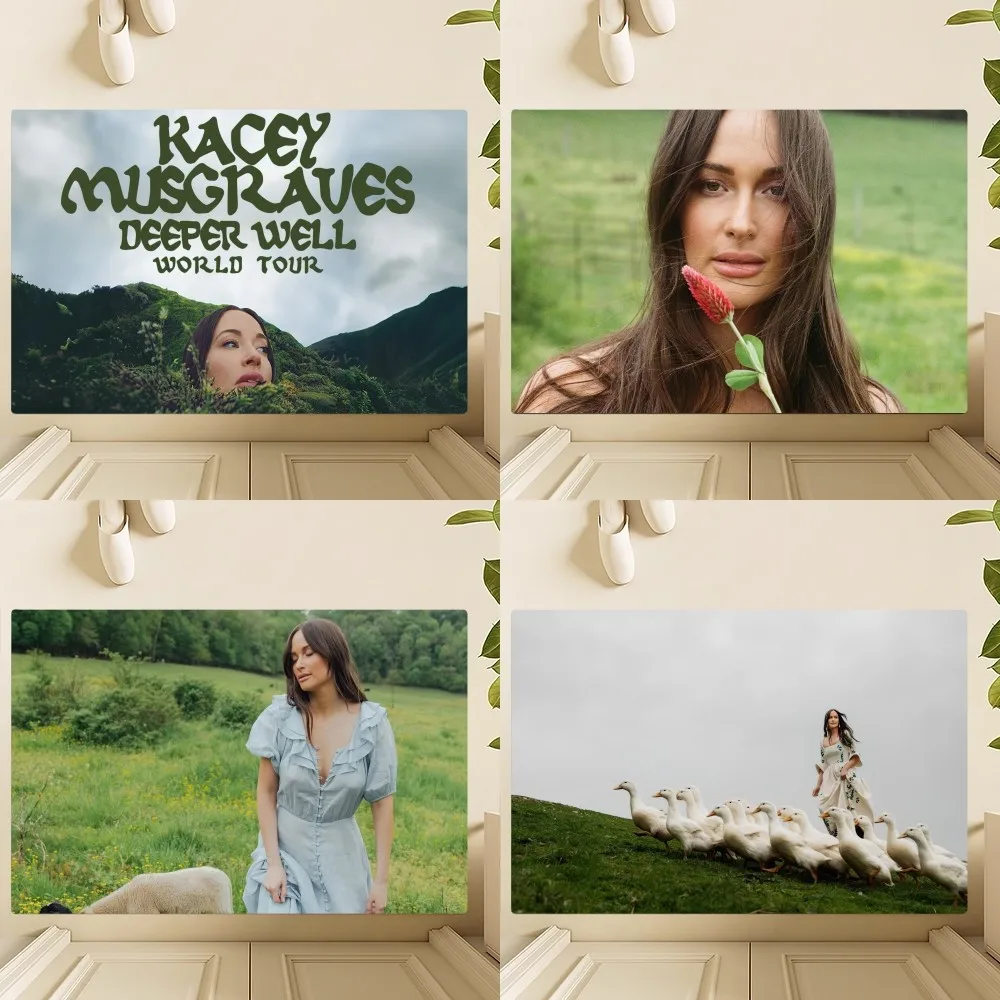 American Singer Kacey Musgraves Deep Well Tappetino Camera Da Letto Cucina Porta Bagno Casa Piede Super Assorbente Antiscivolo