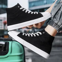 Original Men Sneakers High Top Breathable Sneaker Male Canvas Shoes Tennis Lace Up Vulcanized Shoe Youth Men's Casual Shoes 2024 2