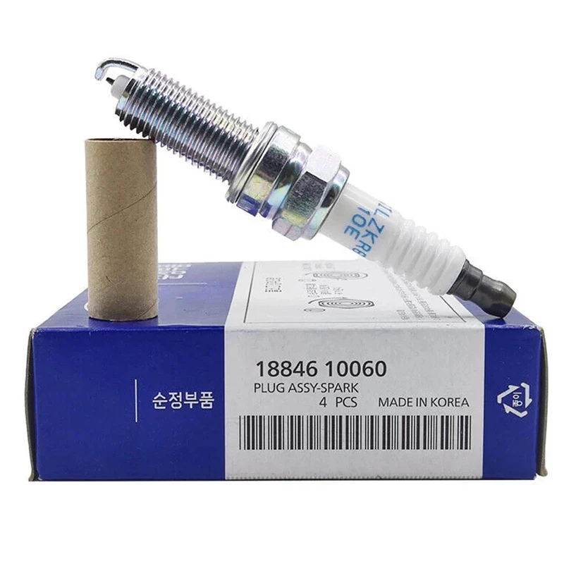 

18846-10060 Iridium Spark Plug For Hyundai i30 i40 Accent Sonata Genesis Tucson Veloster Kia Rio Soul Cee'd SILZKR6B-10E