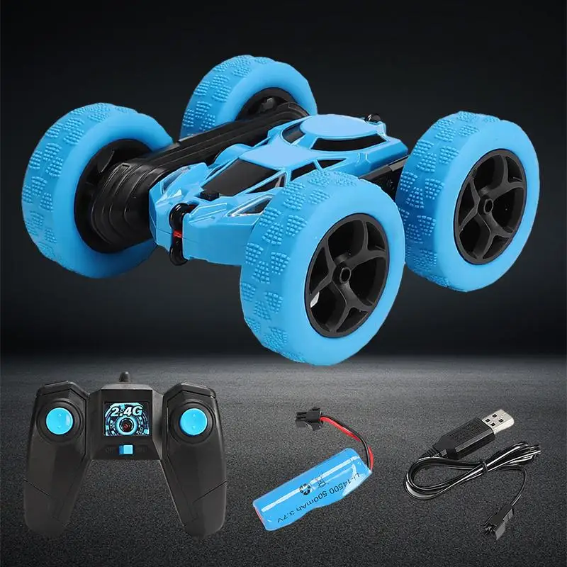 

Ultimate 2.4G Dual Sided Drift Stunt Car - Experience Thrilling 360 Degree Rotating Remote Control Flip Action with this Incred