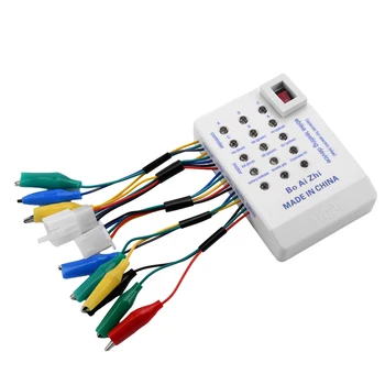 Tester per E-bike 24V/36V/48V/60V/72V, Dispositivo di Riparazione per Veicoli Elettrici, Rilevatore per Manutenzione Scooter, Controller Hall per Motore Brushless