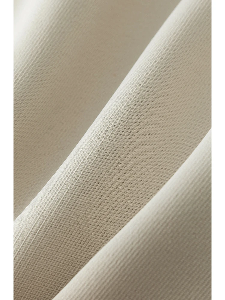 ZIQIAO Beige Grey Temperament Women Notched Collar Suits Double-fly Office Lady Single-breasted Blazer Polyester Women Coat