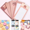 4Packs Korean Cute Kawaii Sticky Notes Journaling Memo Pad Post Notepad To Do List Shopping Daily Planner Index Check Stationery 1