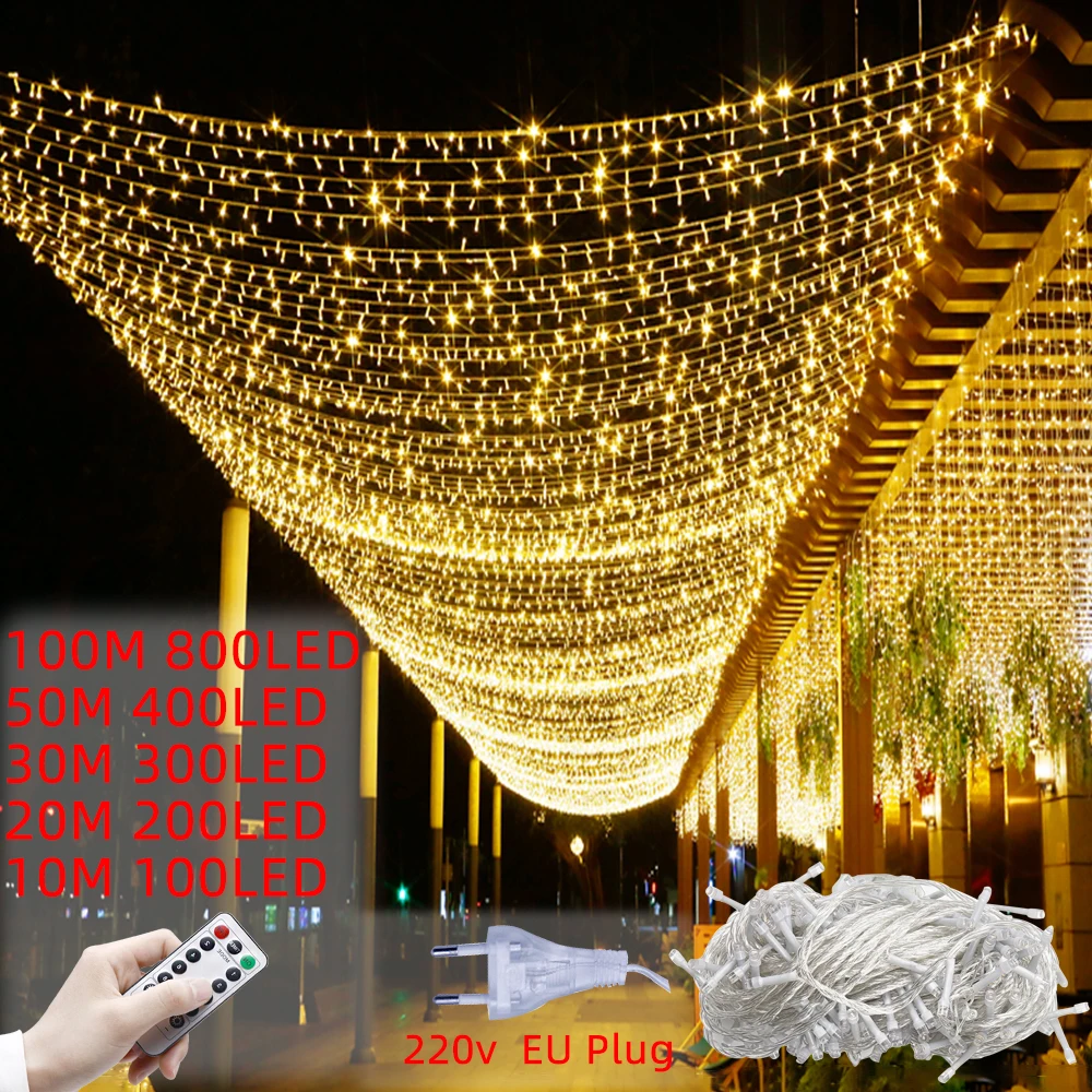 LED Festival Street Decorative LED String Outdoor Decoration LED Tunnel  Light - China Christmas Outdoor Decoration, LED Decoration Light