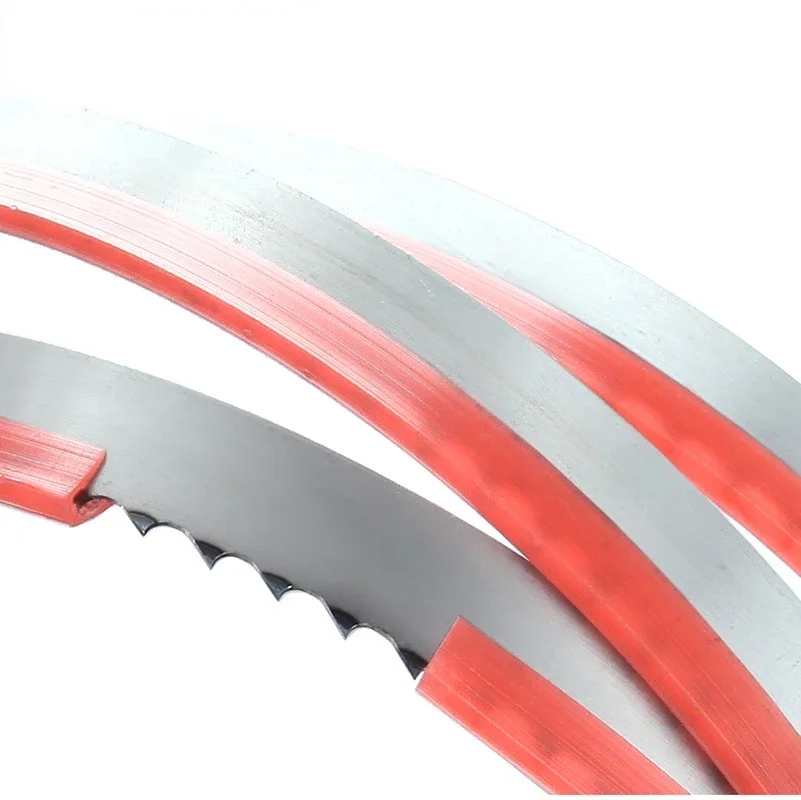 1200mm-2560mm Saw Blades With Width 16, 19mm 1650mm Band Saw Blades Cutting Bone, Frozen Fish, Meat.