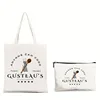 Ratatouille Shirt Chef Remy Handbag Ladies Cosmetic Organizer Canvas Shoulder Bag Eco Large Capacity Shopping Bag Wallet 2