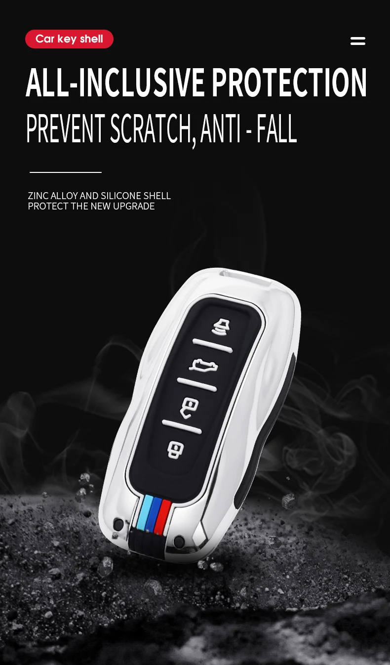 Custodia per chiave auto in Silicone in lega di zinco gradi protezione completa per Ford EQUATOR 2021 portachiavi accessori per portachiavi protezione per chiave 15 Custodia per chiave auto in Silicone in lega di zinco gradi protezione completa per Ford EQUATOR 2021 portachiavi accessori per portachiavi protezione per chiave - Sba1699af46f04cf6994b0f6d584fe9ccJ