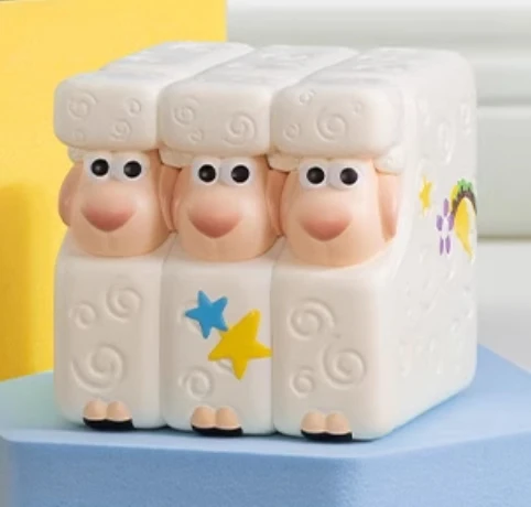 Original Disney Pixar Pop Cube -1-2-3 Blind Box Kawaii Toy Story Inside Out Sadness Awkwardly Mysterious Model Figure Toy Gift