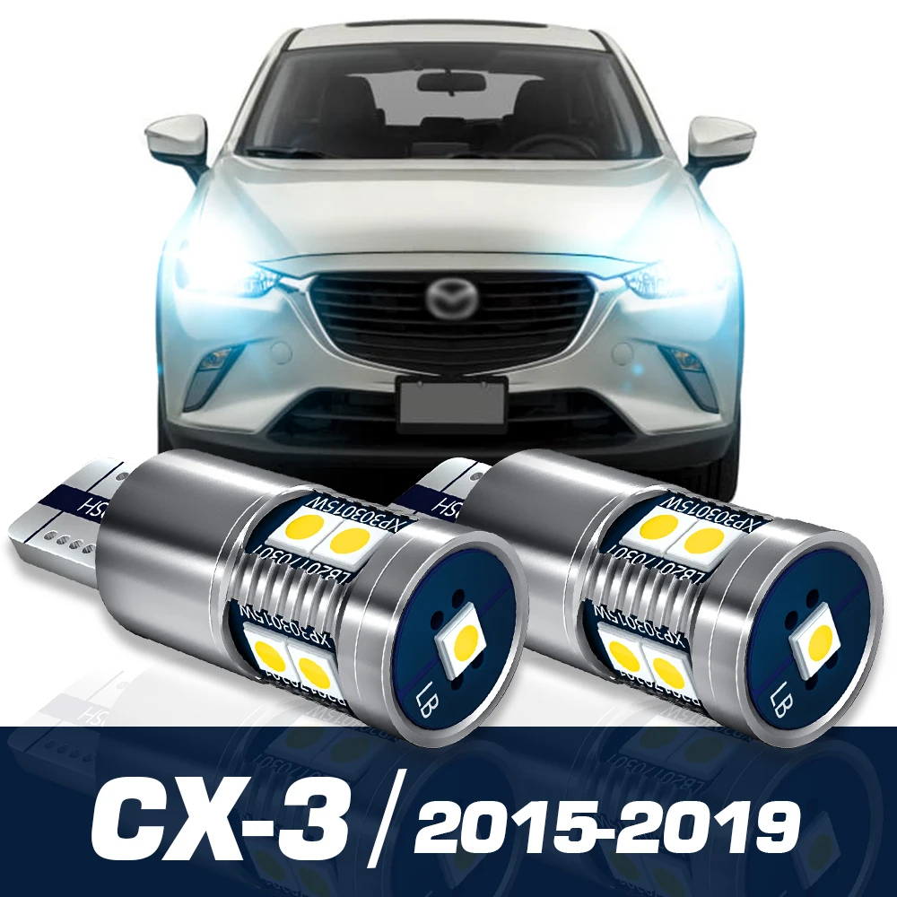 

2pcs LED Parking Light Clearance Bulb Canbus Accessories For Mazda CX-3 CX 3 CX3 DK 2015 2016 2017 2018 2019