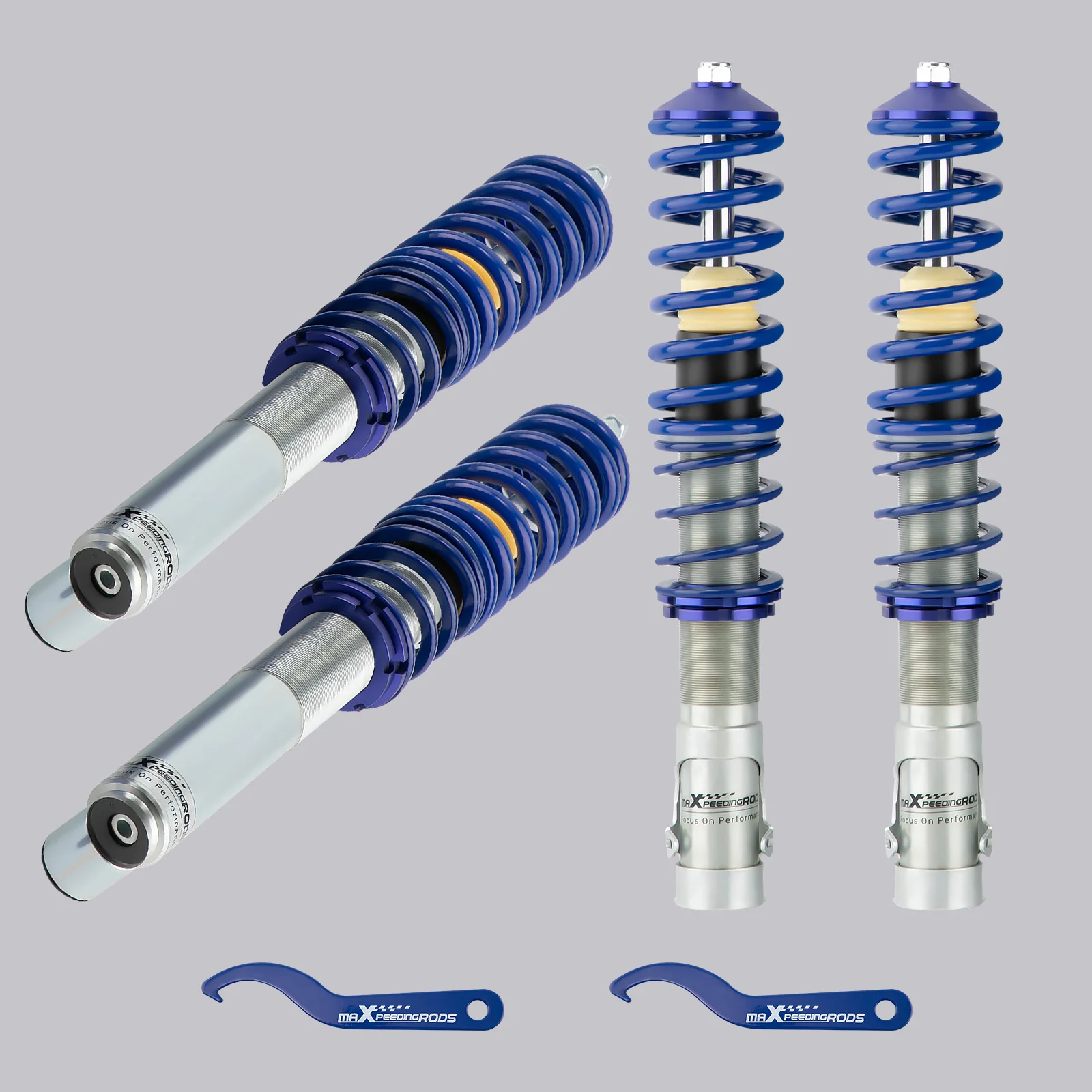 Maxpeedingrods Coilovers Per Vw Golf Mk 2 Ii Mk 3 Iii Jetta Mk 2 Ii Spring Shock Adj Altezza