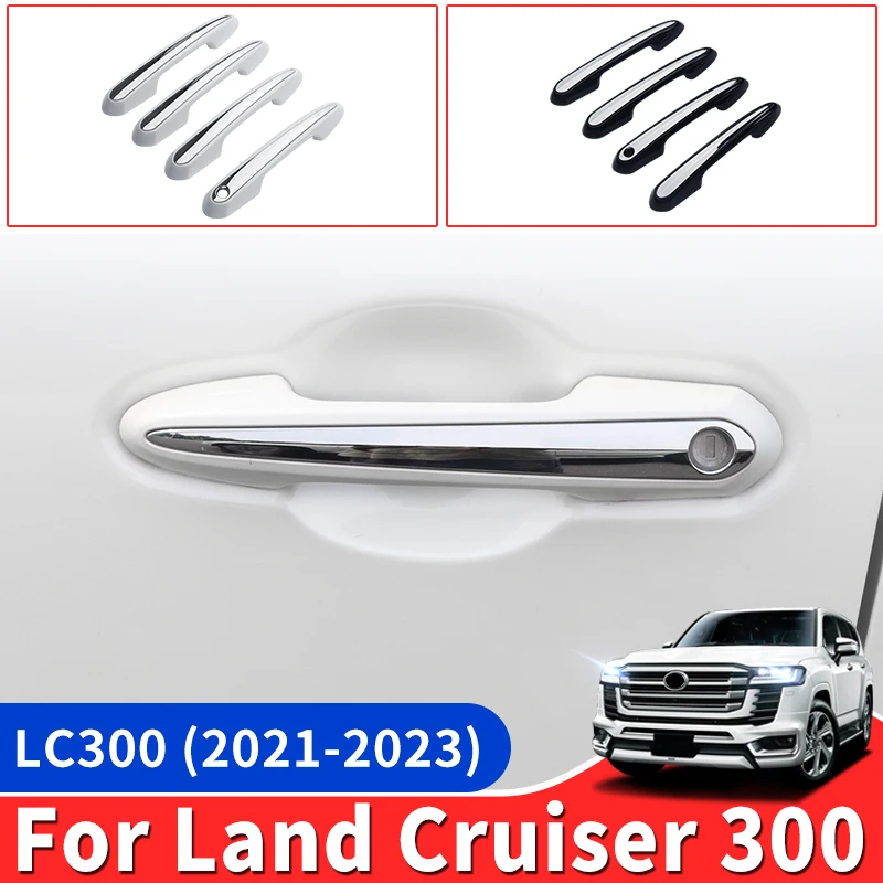 

For Toyota Land Cruiser 300 2021-2023 Exterior Handle Replacement LC300 Outer Door Handle Modification Accessories body kit