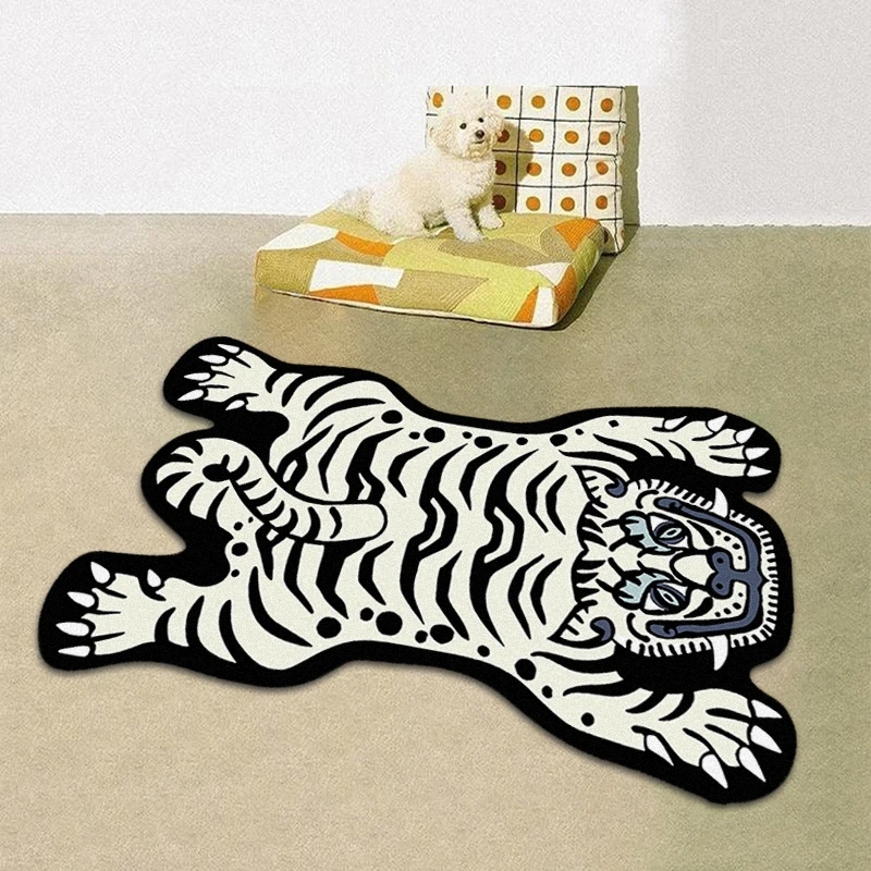 Tiger Rug Bedroom Living Room Area Floor Mat