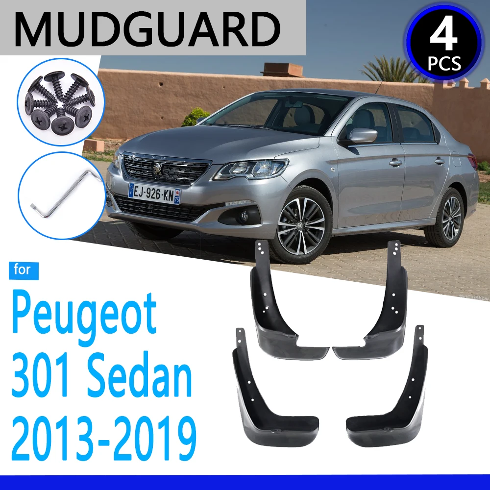 Крылья подходят для Peugeot 301 2013 ~ 2019 2014 2015 2016 2017 2018 автомобильные аксессуары крыло