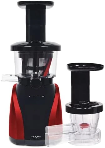 

SW-2000 Vertical Masticating Cold Press Juicer & Juice Extractor with Mincer, Red Eyebrow setting spray Juice fresh Zhenmi juice