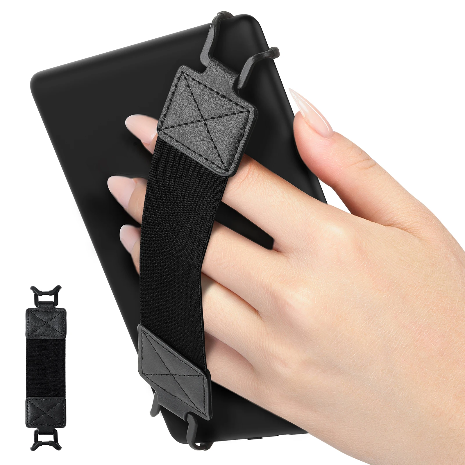 MoKo Adjustable Elastic Security Hand-Strap for 6-8 eReaders and Tablets