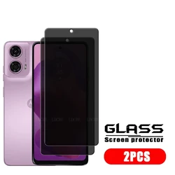 4 - Pack Privacy Tempered Glass Screen Protector with 9H Hardness for Enhanced Screen Protection (2 Front Glass)