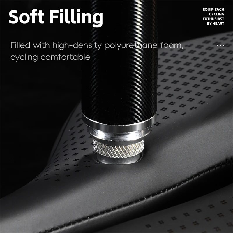 Breathable Hollow Shockproof Bike Saddle 4