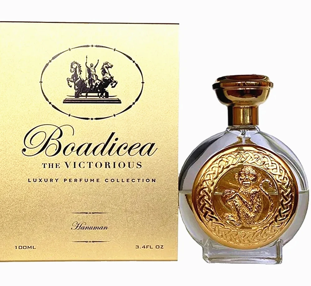 

Boadicea the Victorious Hanuman Golden Aries Victorious Valiant Aurica 100ML British royal Spray