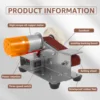Mini Belt Grinding Machine Tool Electric Belt Grinder 7 Adjustable Speed Electric Polishing Sharpener Machine, 30mm Sanding Belt 3