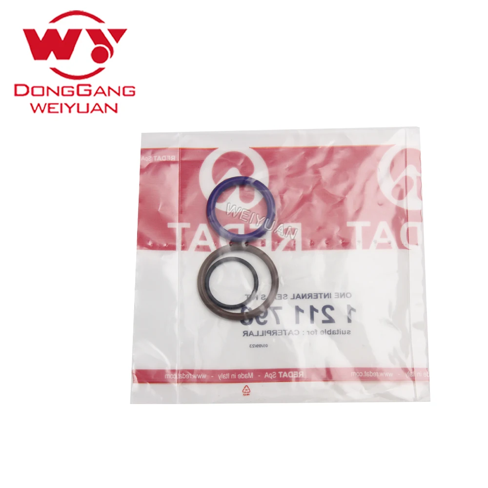 

6pcs/set Repair Kit, Sealing Ring, Internal Seal Kit, 1211798, 1 211 798, For CAT, For Fuel Engine Injection System, Redat Brand