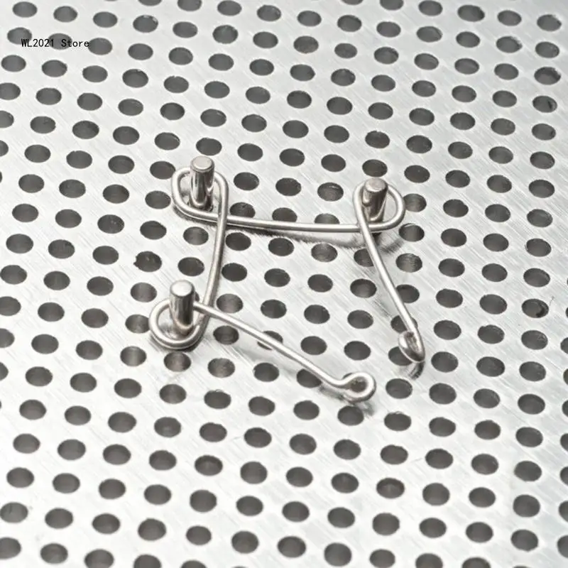 Iron Wire Shaping Jewelry Making Tool Wire Wrapping Supplies Metal Pegs Perfect for Jewelry Making and Wire Wrapping