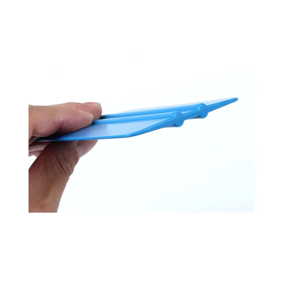 1Pcs car acessories Auto Styling Vinyl Fiber Window Ice Remover Cleaning Wash Car Scraper With Felt Squeegee Tool Film Wrapping 6