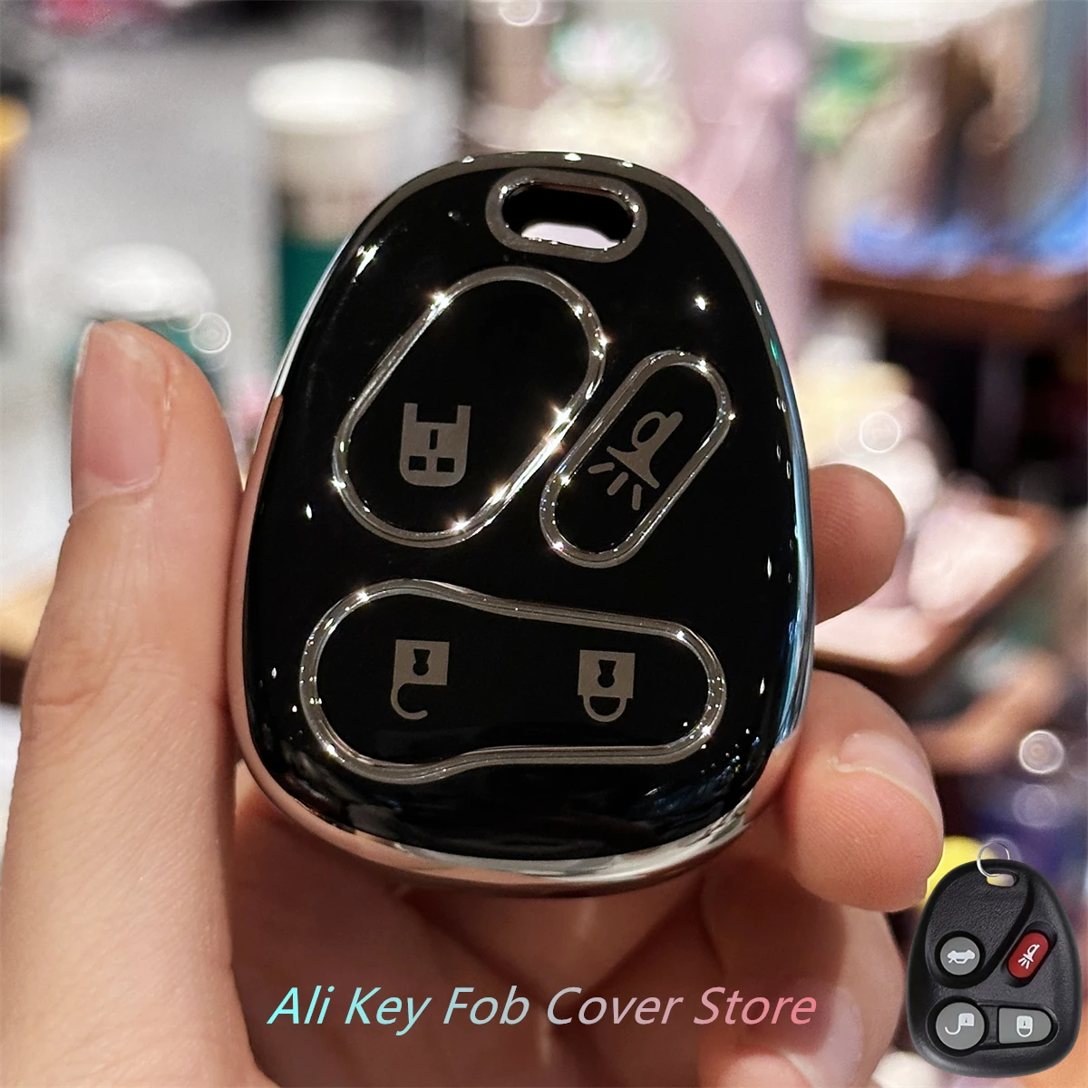 Replacement Key Fob Shell Case For Chevy Astro, Blazer, Jimmy, Safari - No Programming Needed