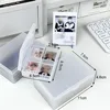 SKYSONIC S/L Adjustable Board Organizer Frosting Dustproof Storage Box Photocards, Sleeves,Small Card Film Sorting Flip Box 1