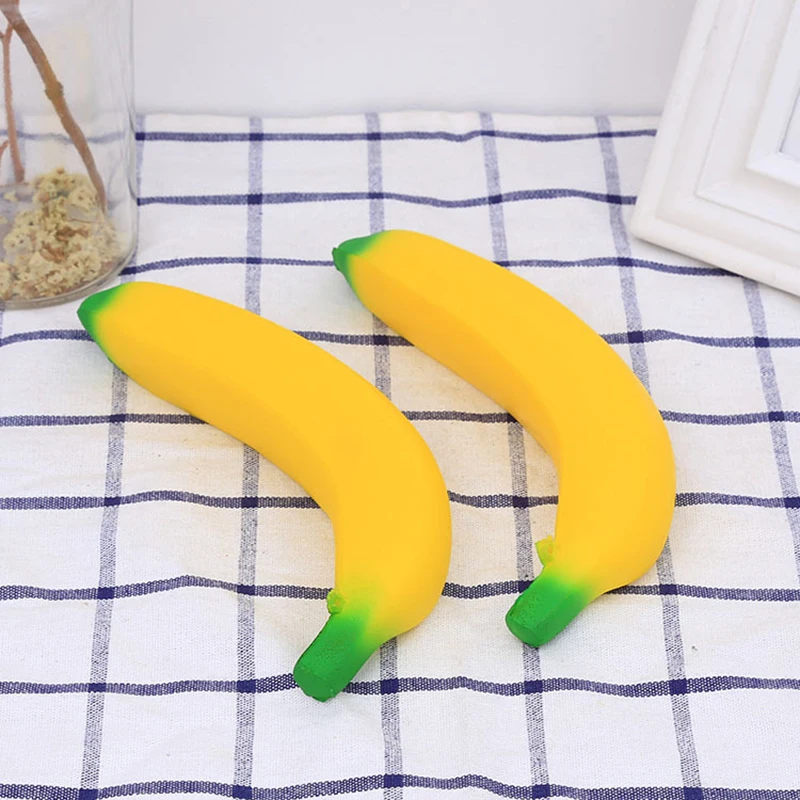 Банановый Squishy медленно поднимающийся Рождественский Декор милые антистресс