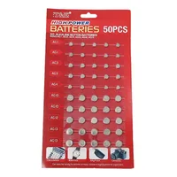 50PCS 1.55V AG13 pila LR44 L AG1 AG3 AG4 AG10 AG12 SR44 Button Batteries A76 LR1154 GP7 Cell Coin Watch Toys Remote Battery - Image 5