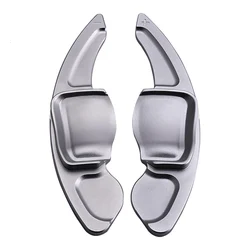 Premium Car Steering Wheel Shift Paddle Extension Stickers for Enhanced Driving Experience (GRAY)